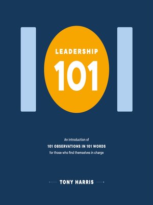 cover image of Leadership 101